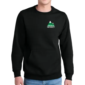 Port & Company® Core Fleece Crewneck Pocket Sweatshirt - Mountain