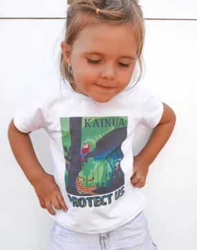 Protect Us T-Shirt white - Kids