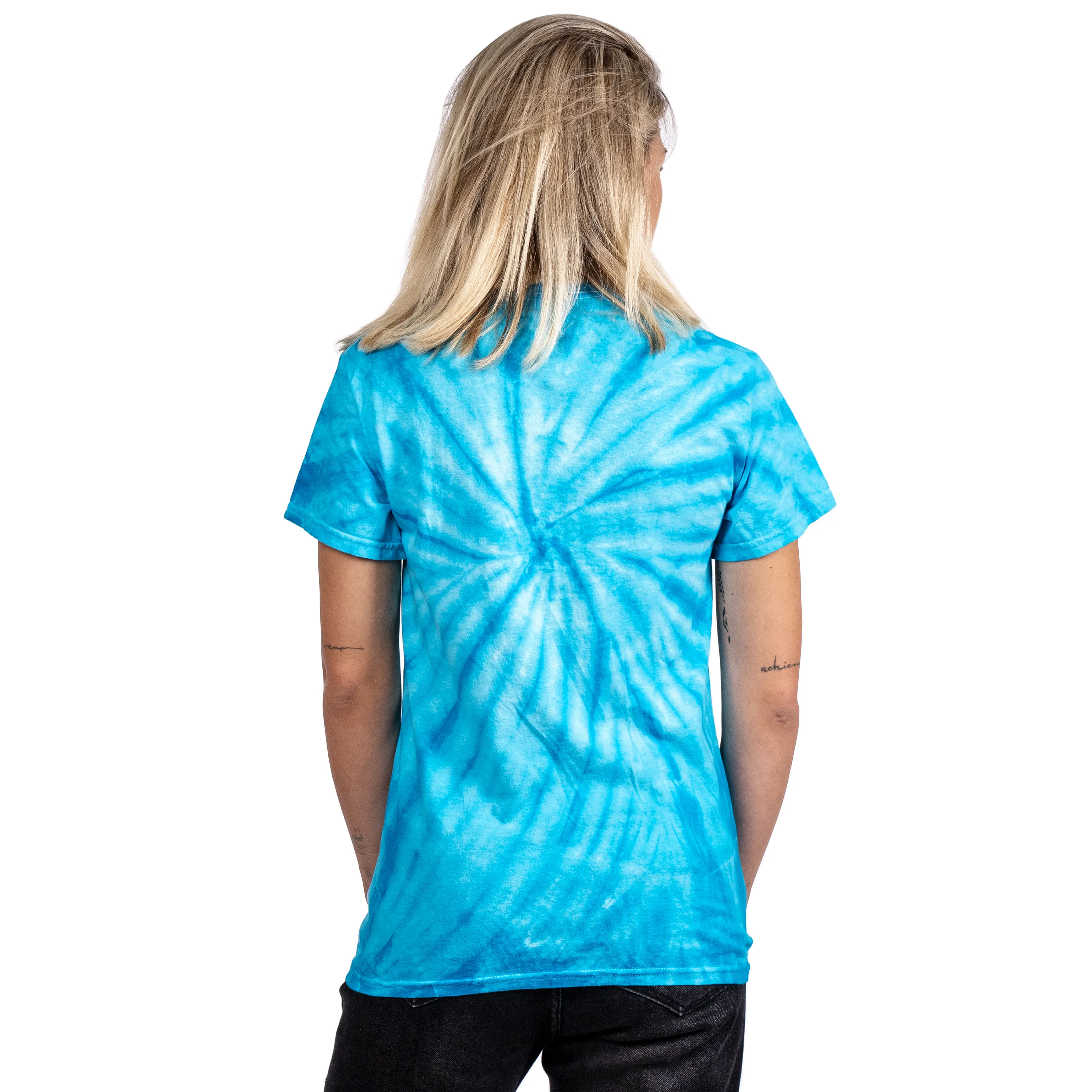 Psychonauts 2 Teal Tie Dye Tee