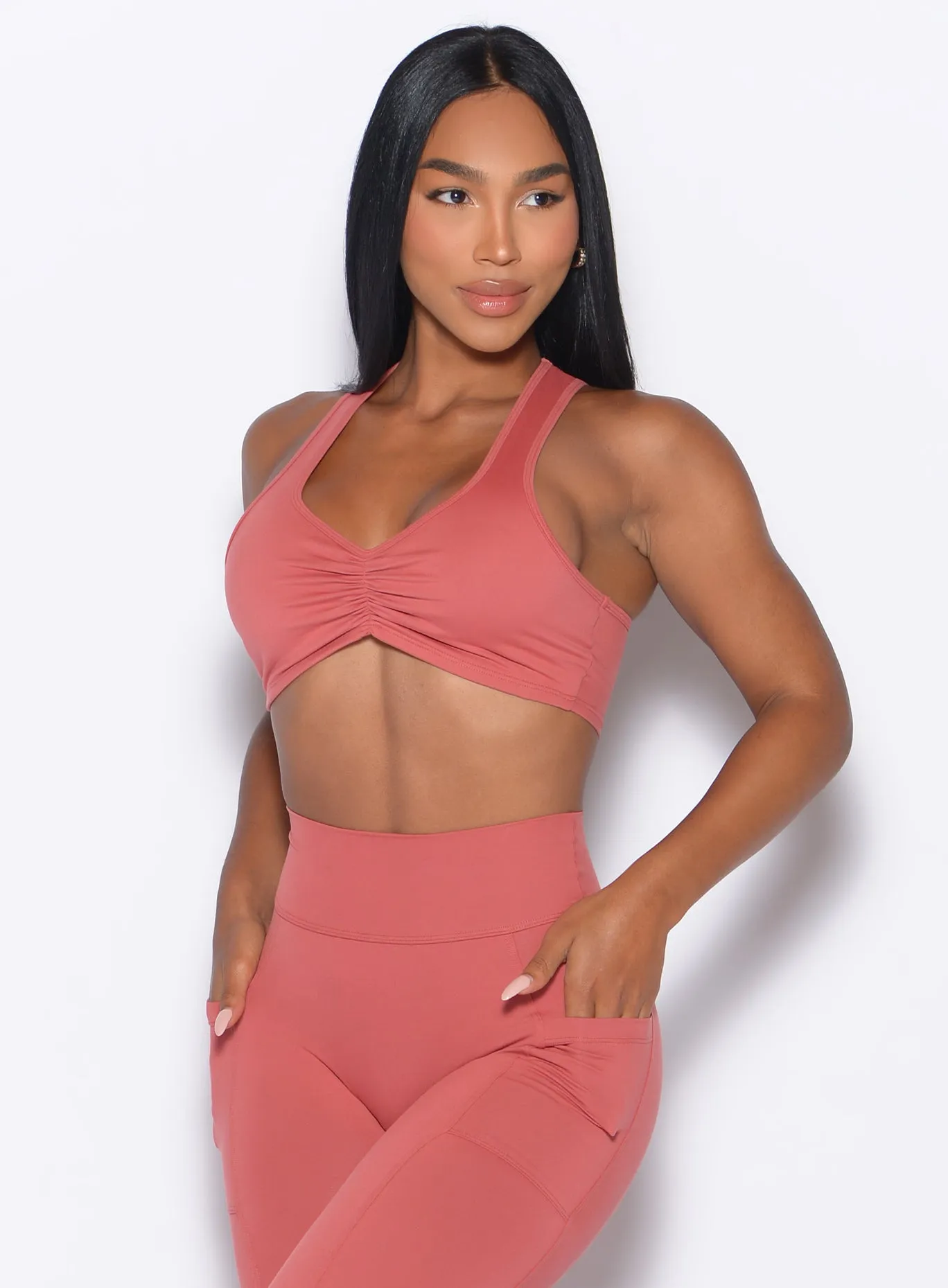 Scrunch Tank Bra