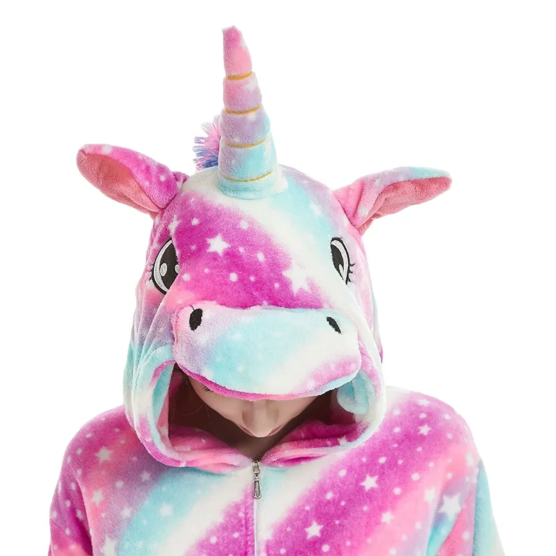 Starry Sky Unicorn Adult Onesie