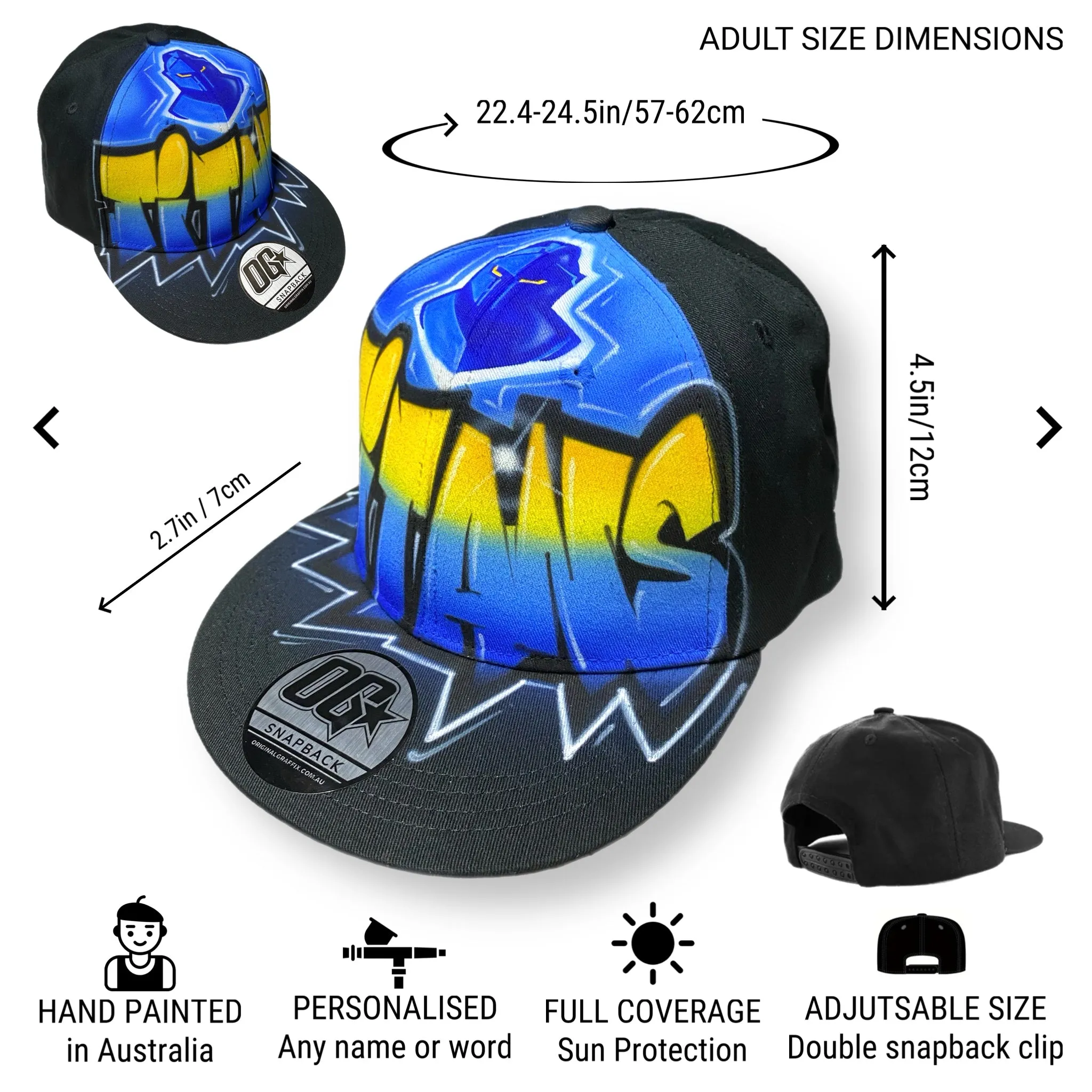 Titans Personalised Snapback Cap