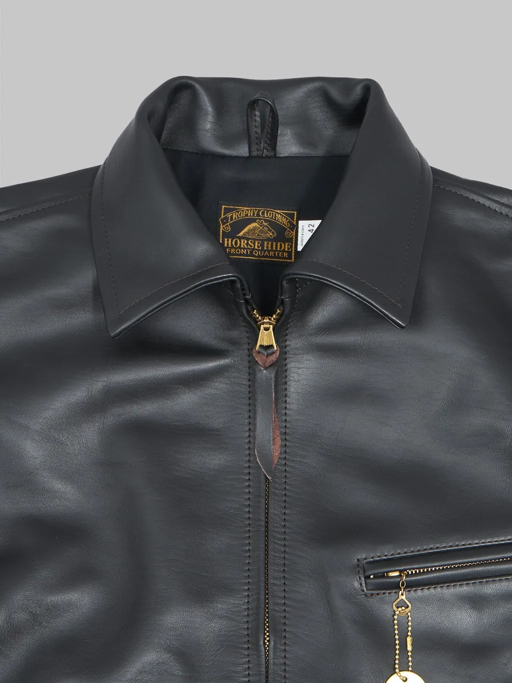 Trophy Clothing Humming Bird Horsehide Jacket Black