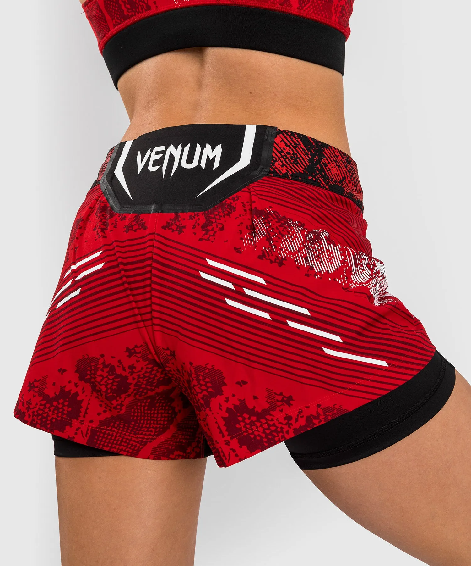 UFC Adrenaline by Venum Authentic Fight Night Women’s Fight Short - Red