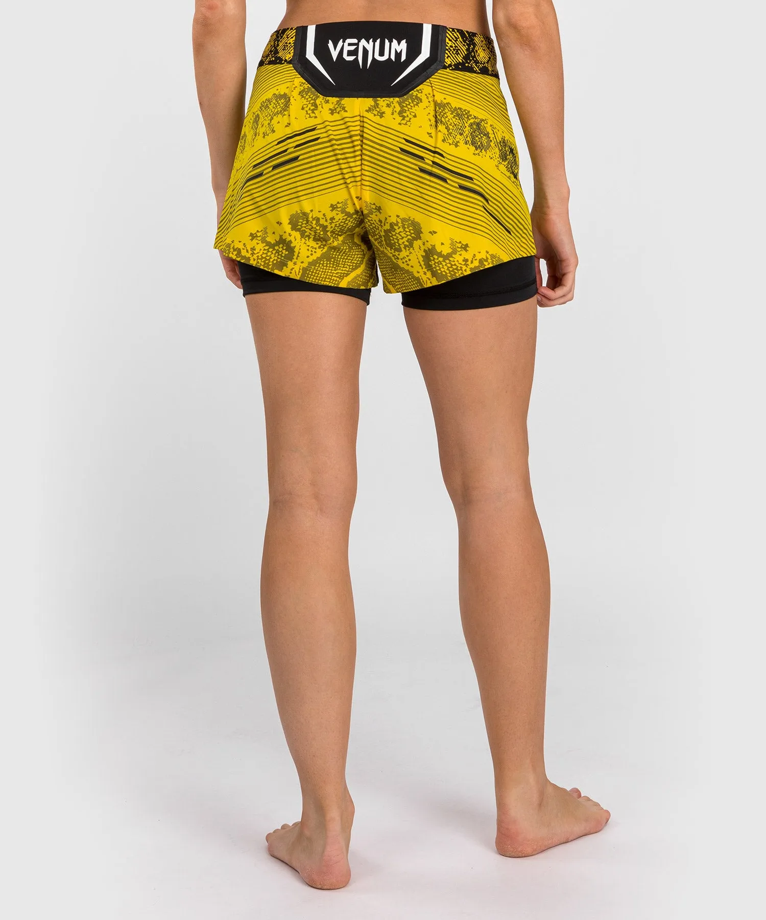 UFC Adrenaline by Venum Authentic Fight Night Women’s Fight Short - Yellow