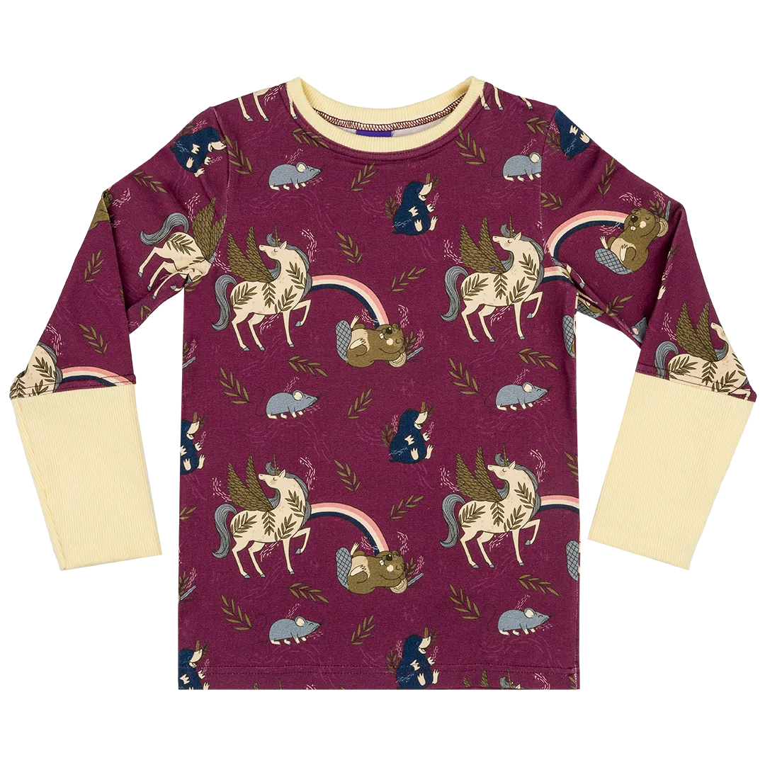 Unicorn Crew Long-Sleeve T-Shirt (18 months - 3 years)