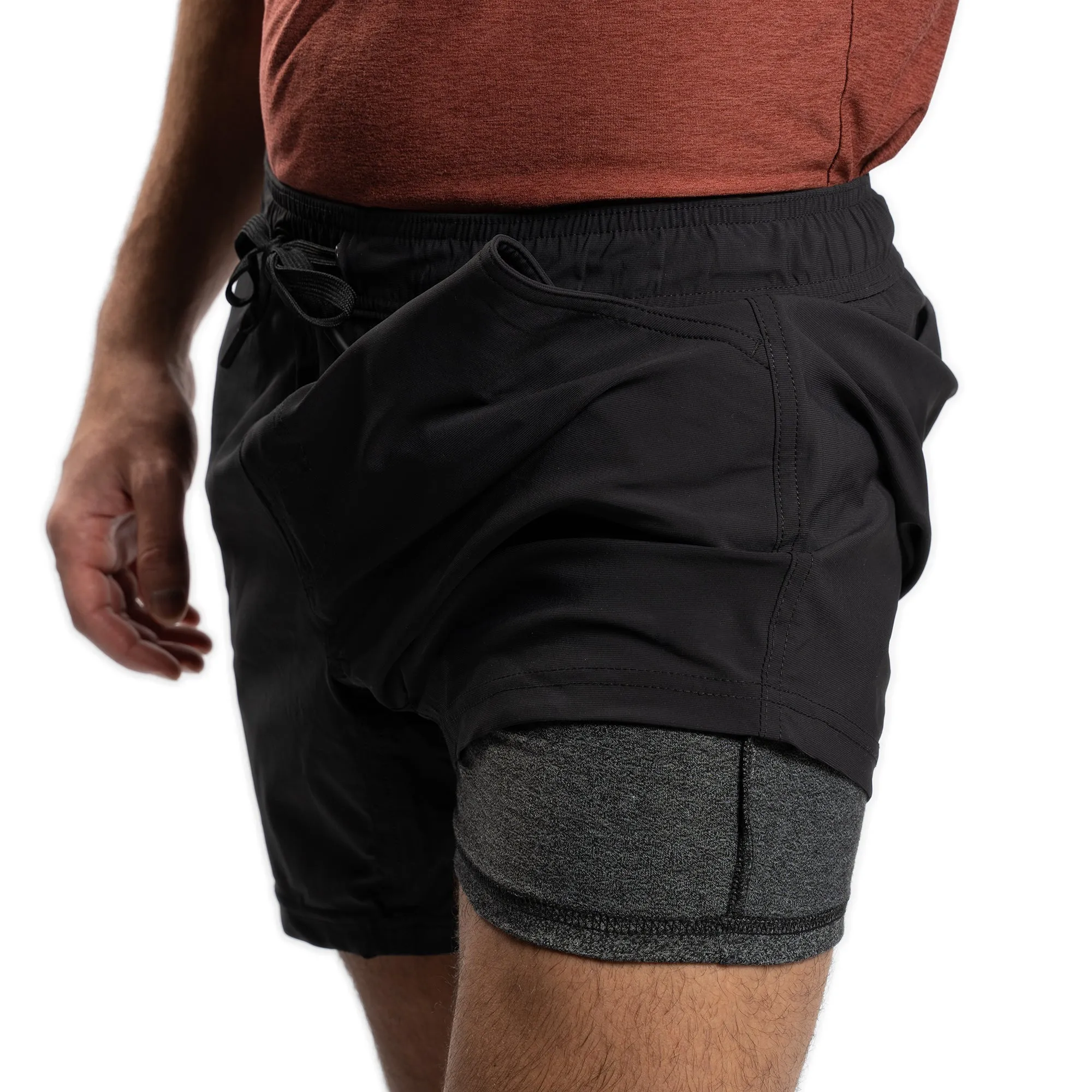 Workout Shorts - Black