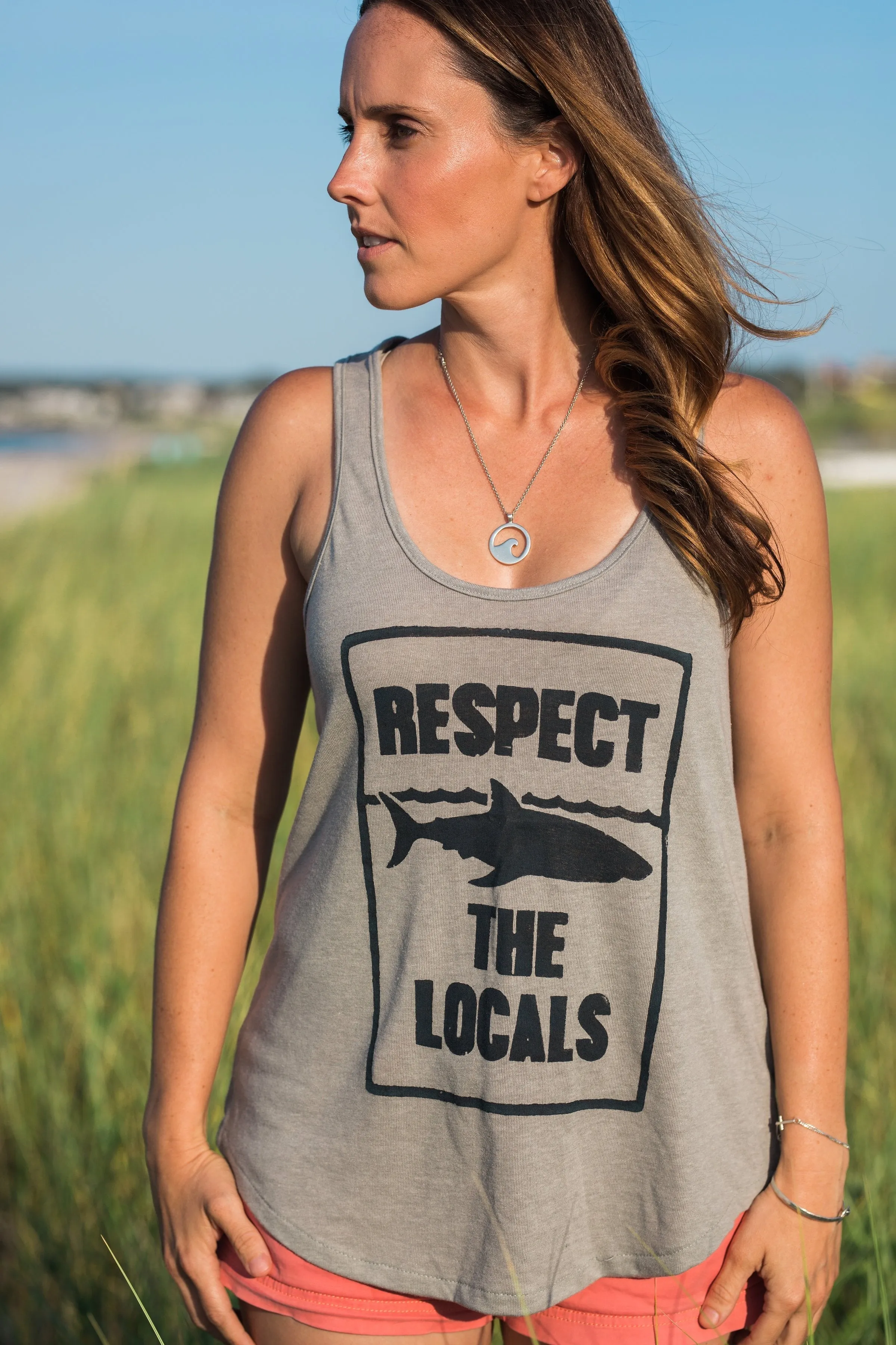 WS - Respect the Locals Racerback Tank