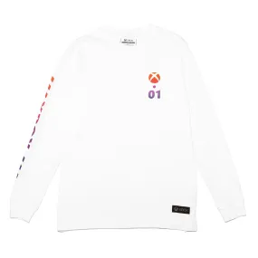 Xbox Sunset White Long Sleeve Tee