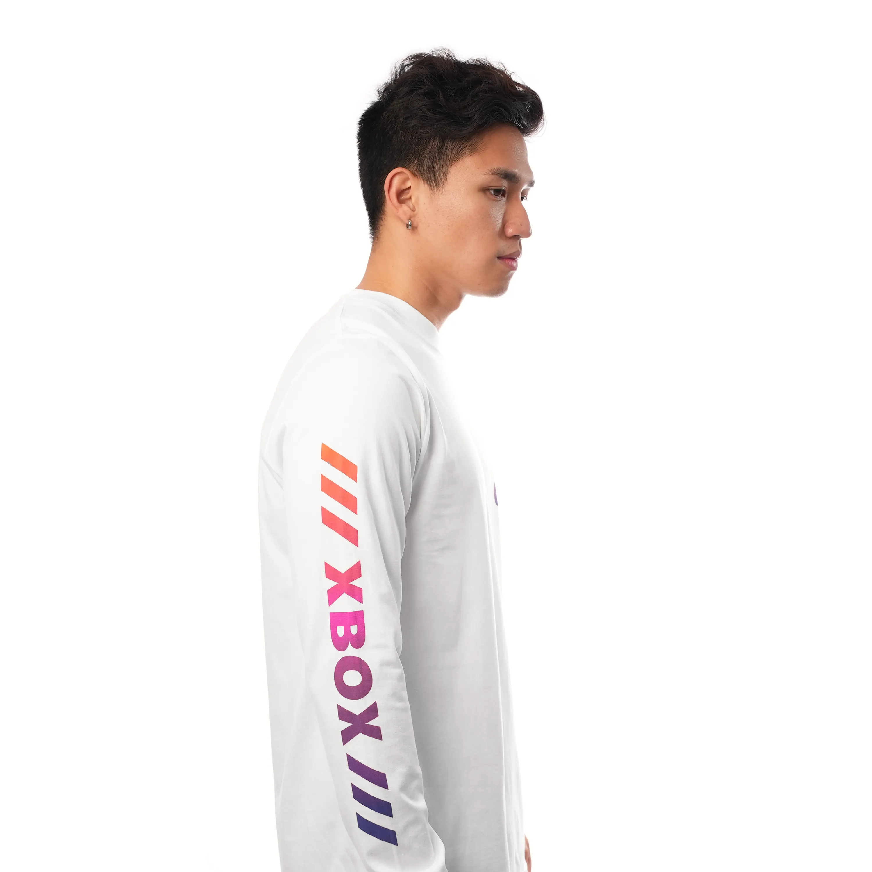 Xbox Sunset White Long Sleeve Tee