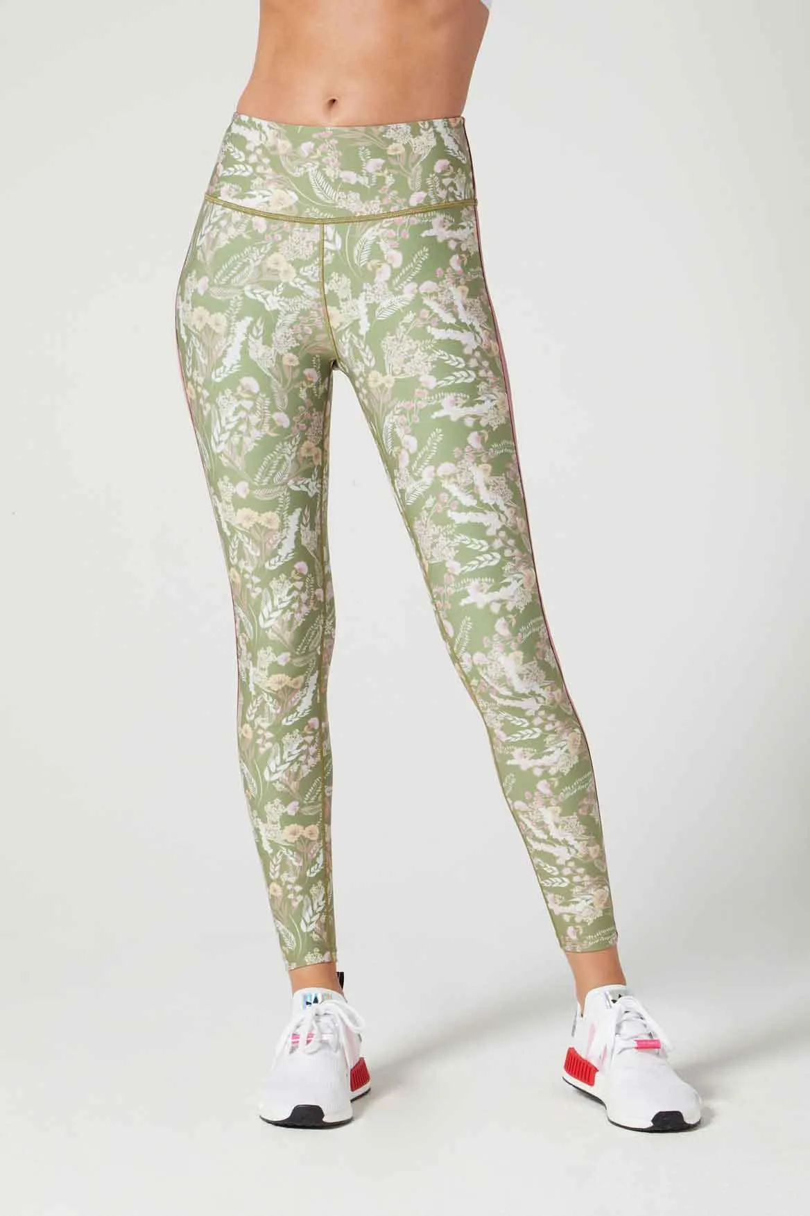 Zoe Back Pocket Legging Calico Sage